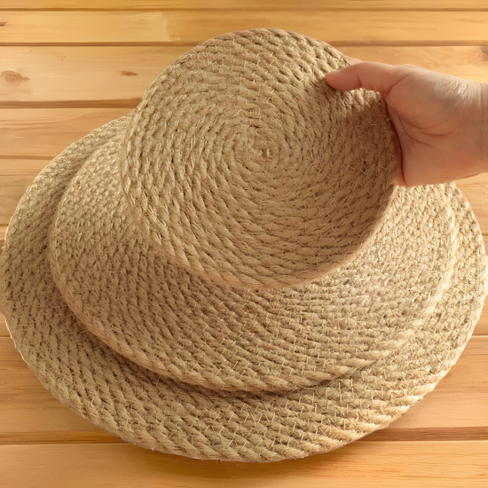 Straw Coaster 25 cm